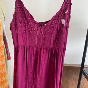 Urban Outfitters brand Staring at Stars beautiful embellished magenta dress
